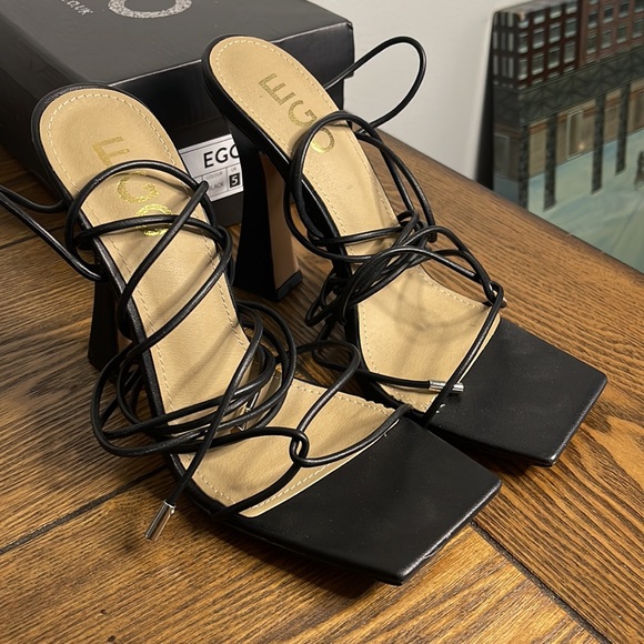 EGO Strappy Heels - Picture 4 of 4